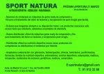 SPORT NATURA HERBOLARIO NUTRICION DEPORTIVA - 2