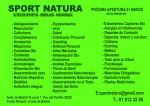 SPORT NATURA HERBOLARIO NUTRICION DEPORTIVA - 1